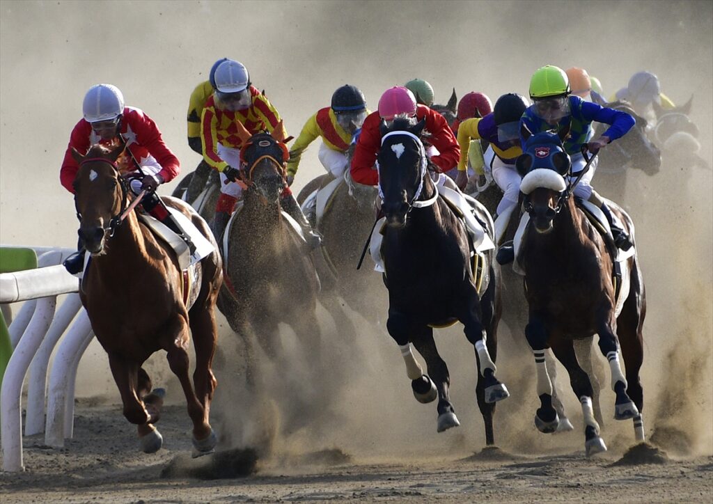 最終コーナー爆走